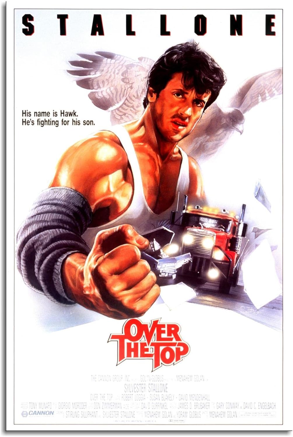 Home Gym Aesthetic - Over The Top Movie Poster Classic