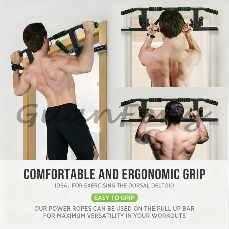 Chin Up Doorframe - Door Frame No‑Screw Pull‑Up Chin‑Up Dip