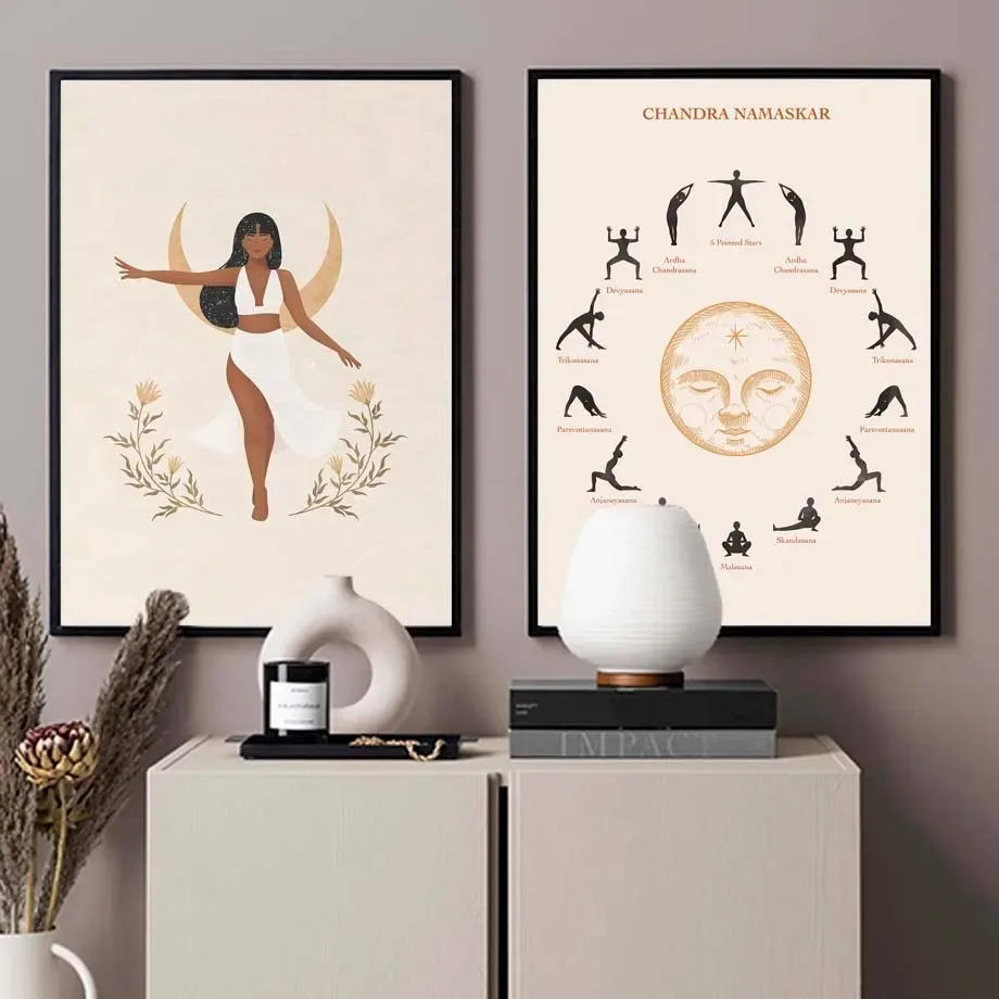 Home Gym Zen - Spiritual Decor Yoga Gym Zen Posters