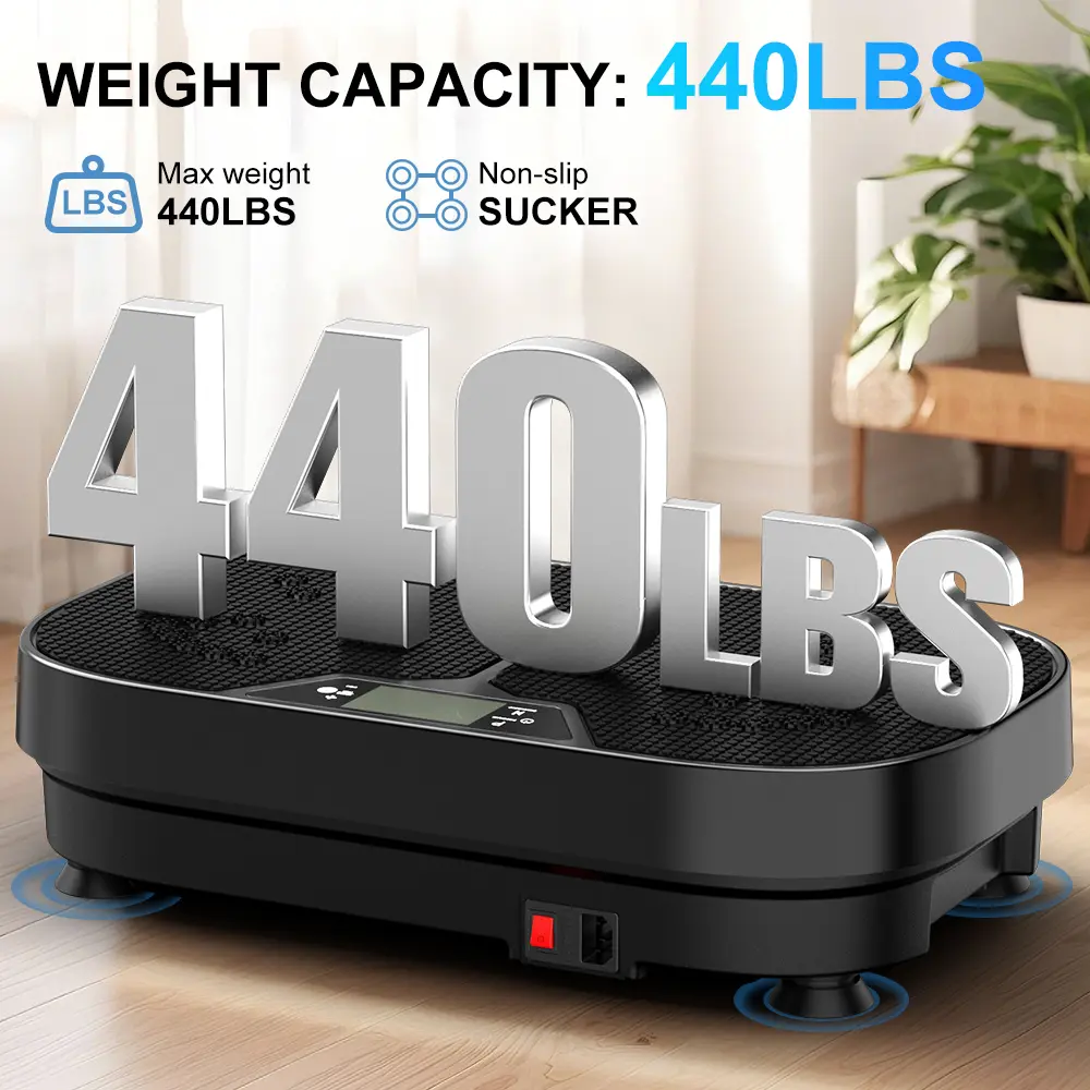 Home Gym Supplier - Whole Body Vibration Plate with LCD