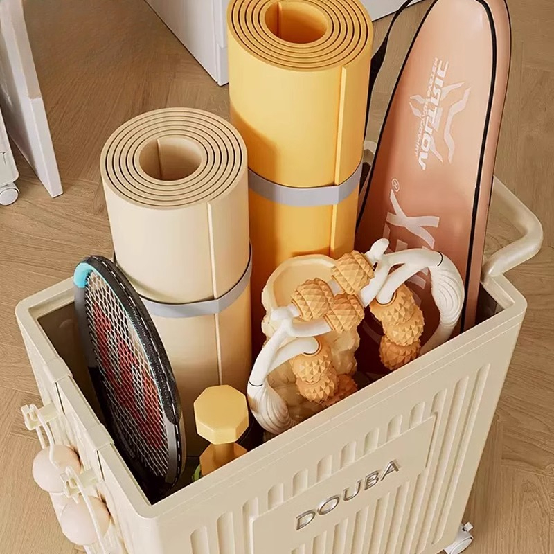 Heavy-Duty Yoga Gear Storage B - Home Gym Folding Rack ulasan dan harga
