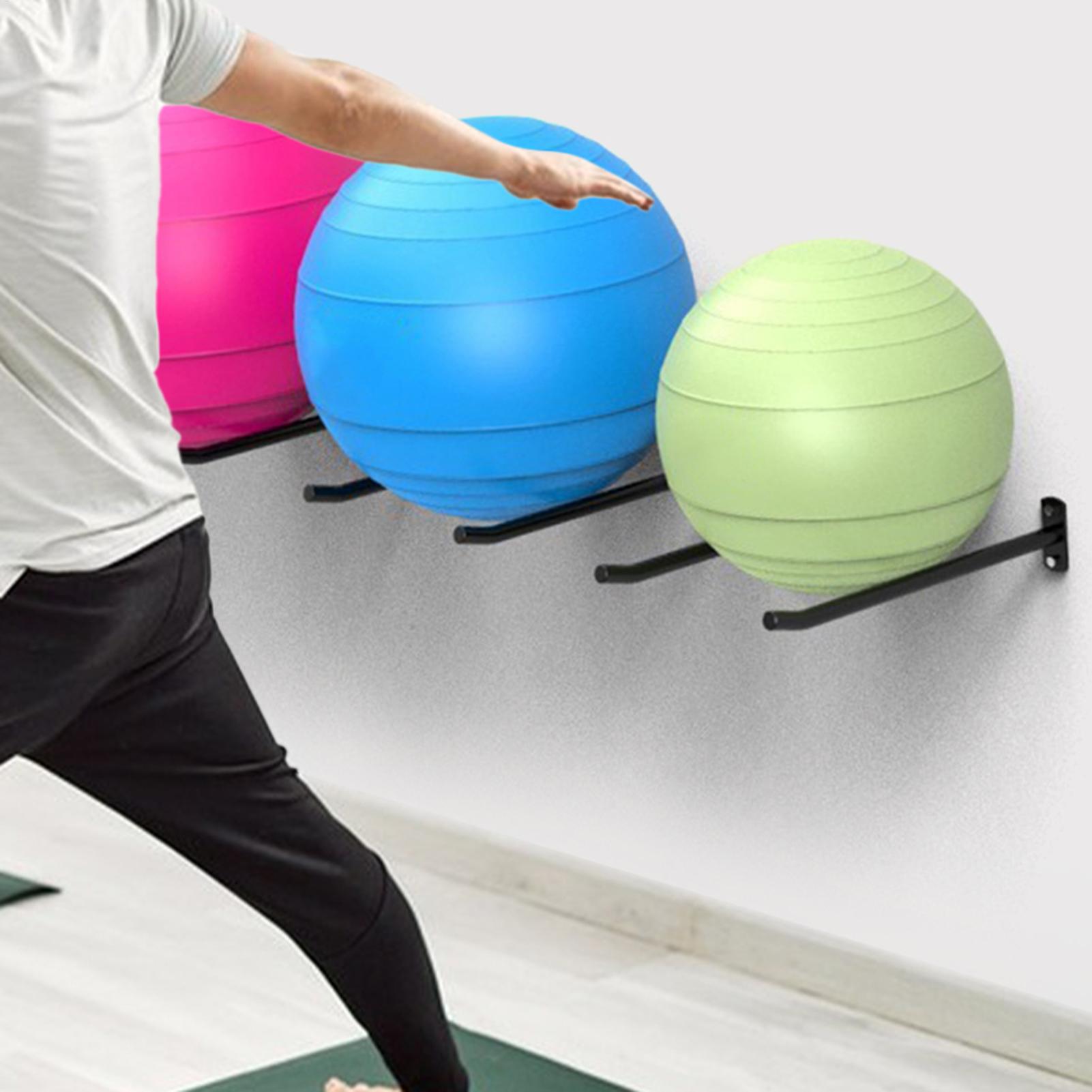 Exercise Ball Holder Pack of 2 - Home Gym Folding Rack ulasan dan harga