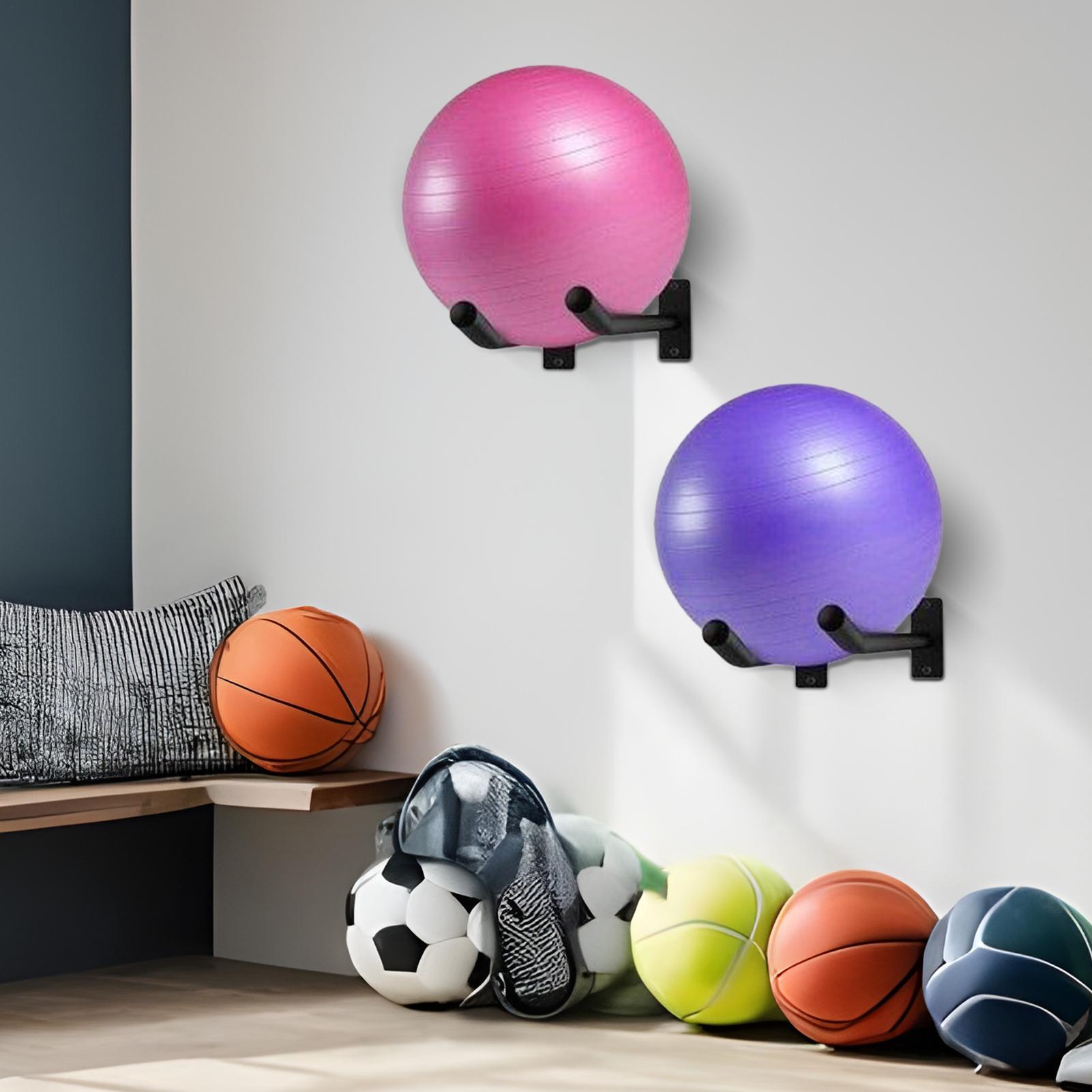 Exercise Ball Holder Pack of 2 - Home Gym Folding Rack ulasan dan harga