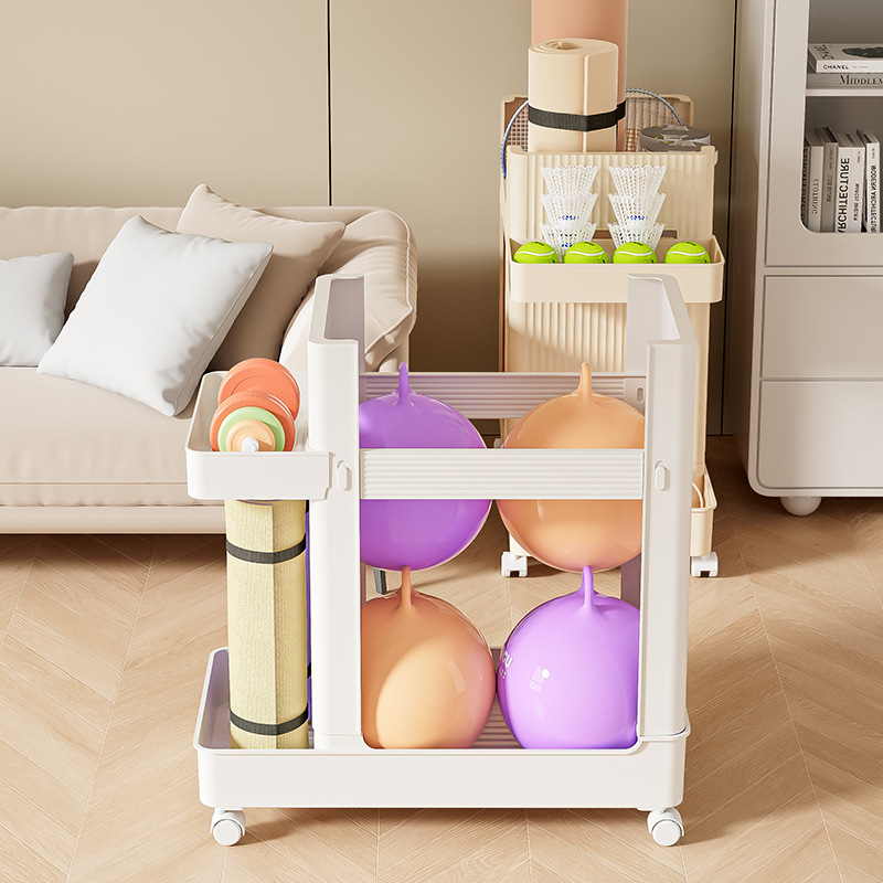 Rolling Yoga Mat Storage Rack  - Home Gym Folding Rack ulasan dan harga