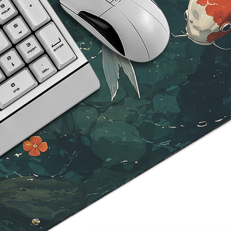 Mouse Pad Dark Koi Pond Gamer  - Home Gym Xxl ulasan dan harga