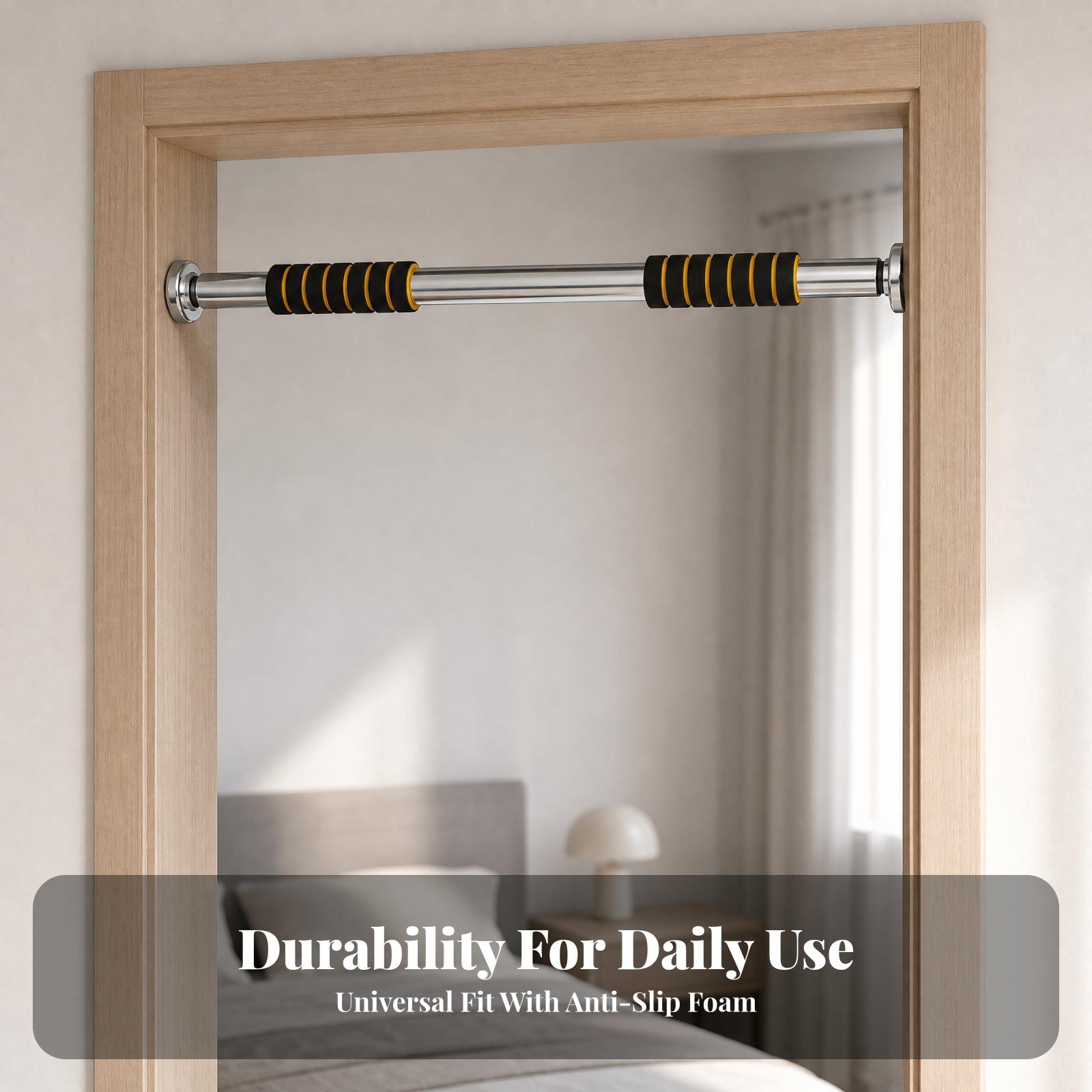 Portable Door Frame Chin Up Ba - Chin Up Doorframe ulasan dan harga