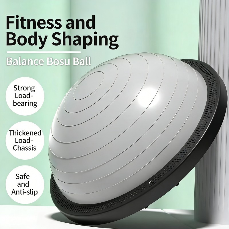 Balance Trainer Ball Half Yoga - Home Gym Supplier ulasan dan harga