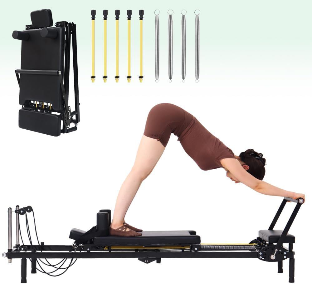 Foldable Pilates Reformer Mach - Home Gym Design ulasan dan harga
