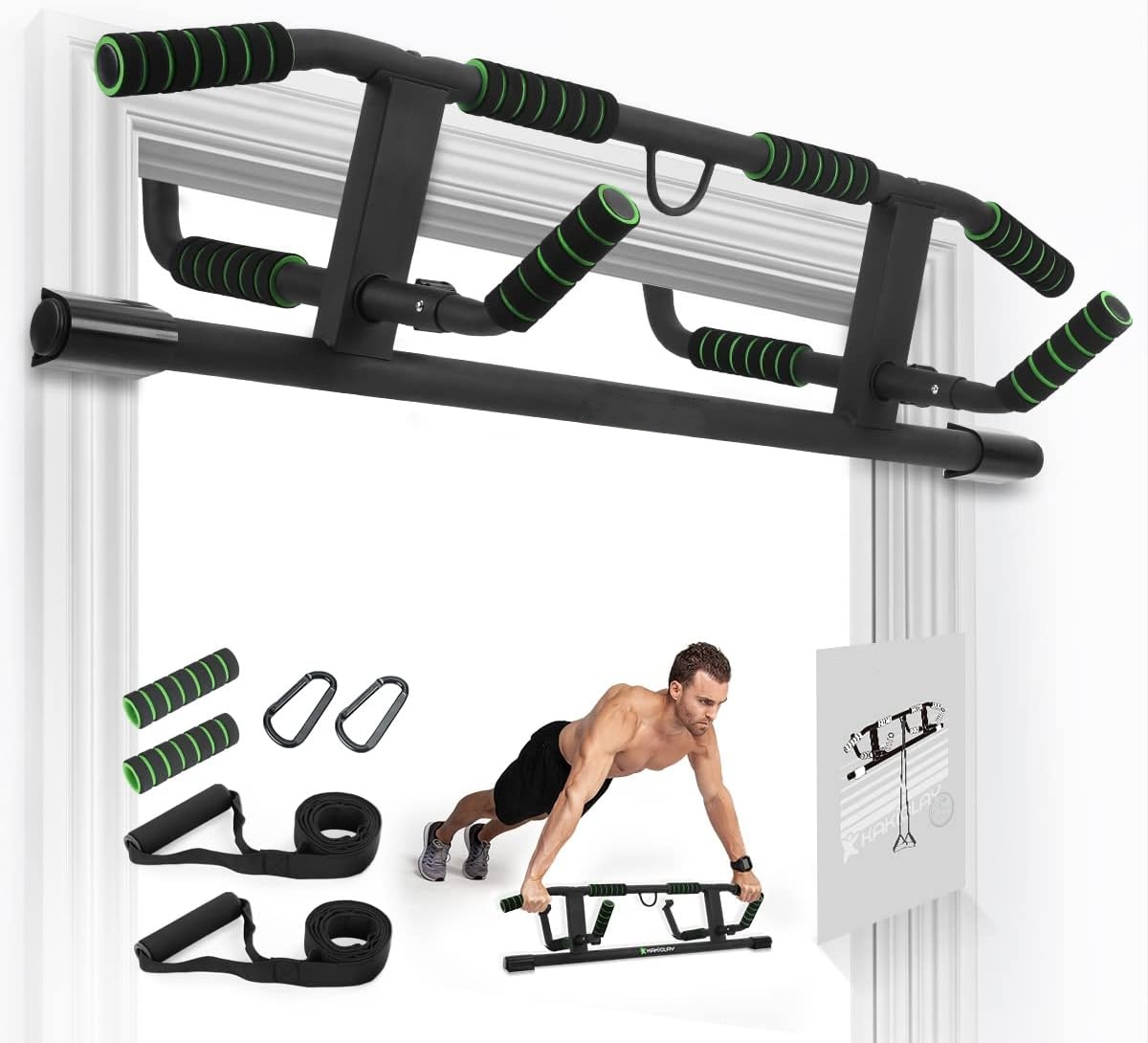 Wellshow Sport Doorway Pull up - Chin Up Doorframe ulasan dan harga