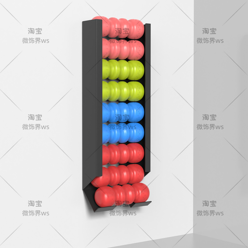 ‌Wall Mounted Sports Ball Rack - Home Gym Folding Rack ulasan dan harga