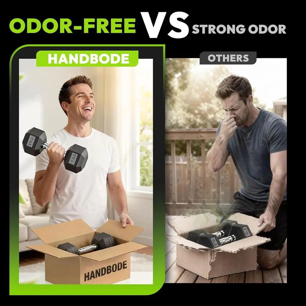 Hex Dumbbells with A-E Rack, 1 - Home Gym Design ulasan dan harga
