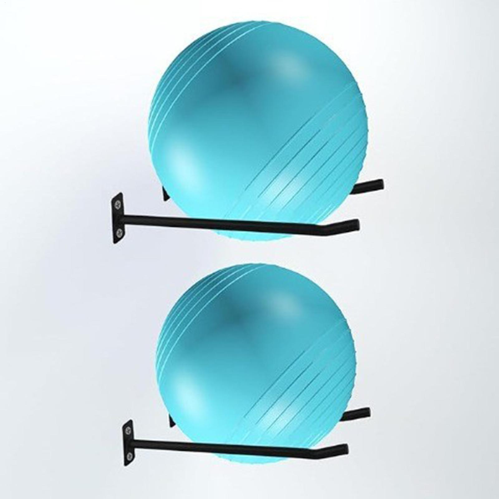 Yoga Ball Wall Mount Storage R - Home Gym Folding Rack ulasan dan harga