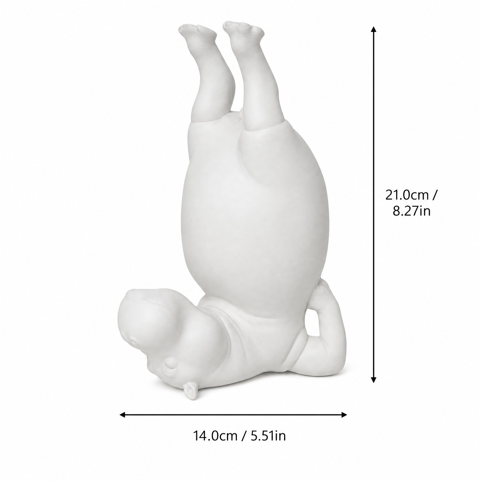 Yoga Hippo Resin Figurine Zen  - Home Gym Zen ulasan dan harga