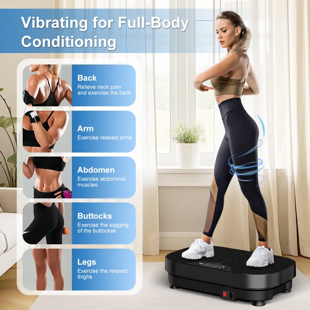 Whole Body Vibration Plate wit - Home Gym Supplier ulasan dan harga