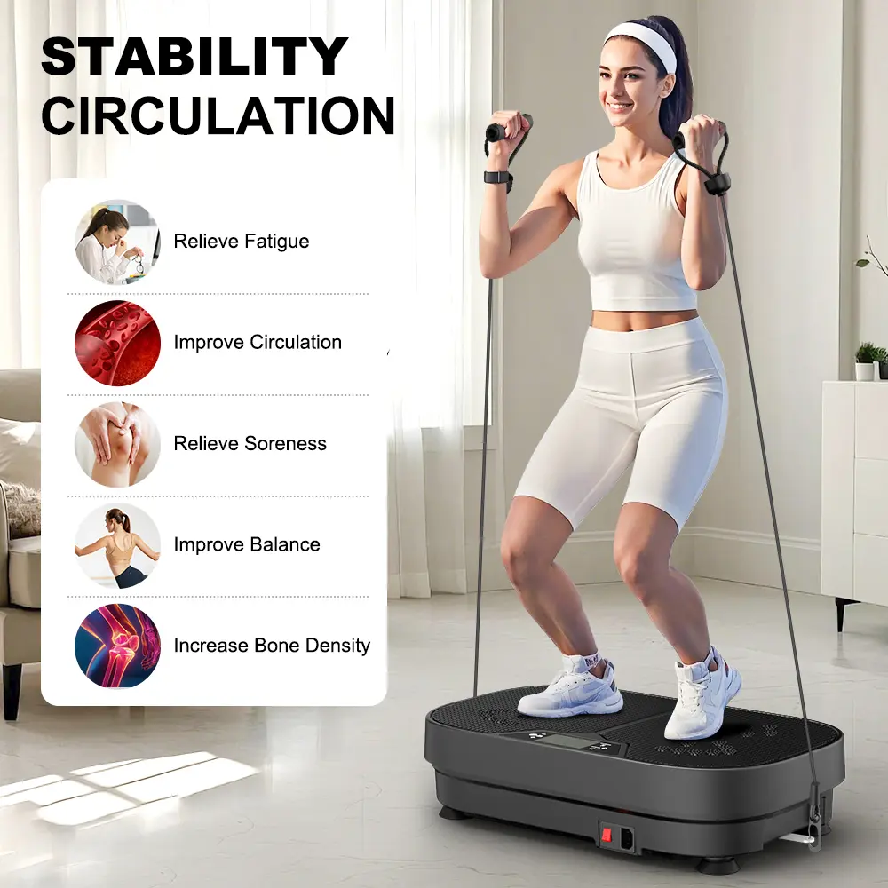 Whole Body Vibration Plate wit - Home Gym Supplier ulasan dan harga