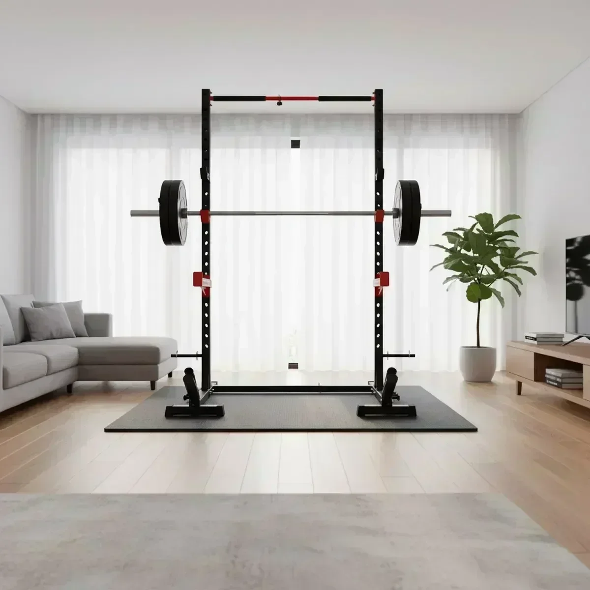 Adjustable Home Gym Squat Rack - Squat Rack Power ulasan dan harga