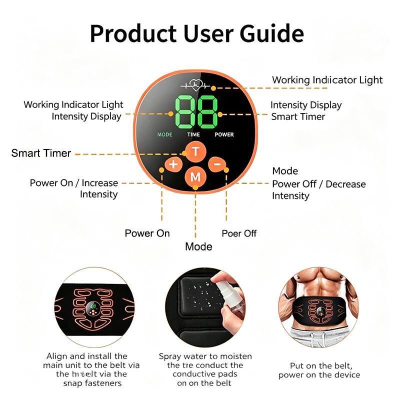 Abdominal Toning Belt Smart Ab - Home Gym Garden ulasan dan harga
