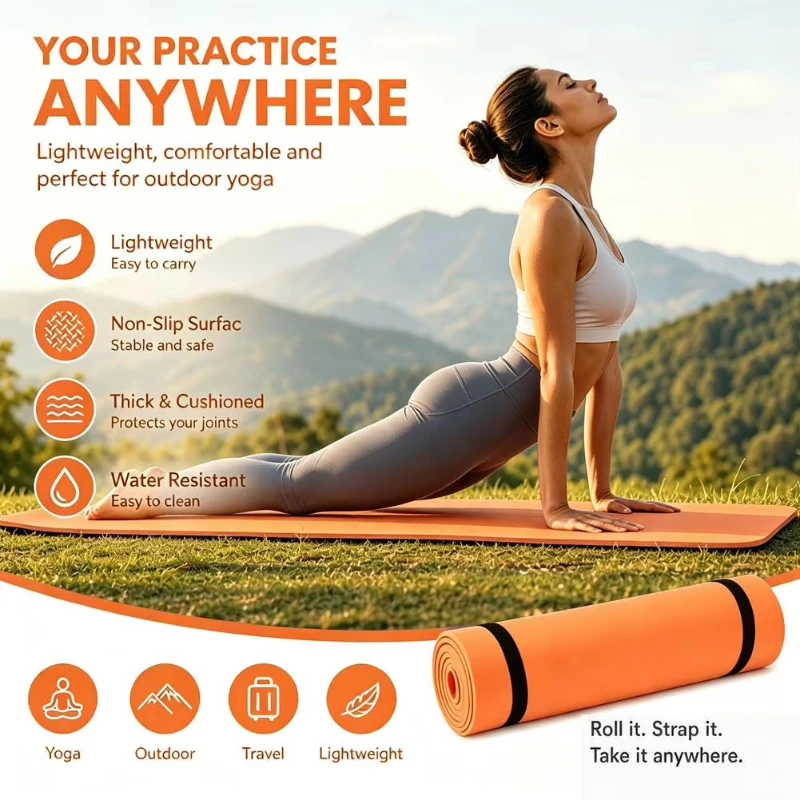 Hot Sale Yoga Mat Pilates Fitn - Home Gym On Carpet ulasan dan harga