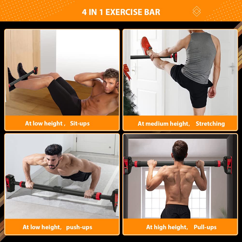Doorway Pull Up Bar, Door Fram - Chin Up Doorframe ulasan dan harga