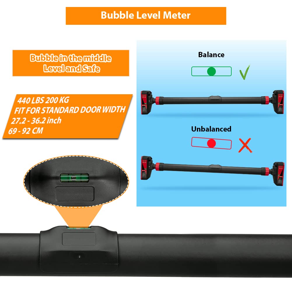 Doorway Pull Up Bar, Door Fram - Chin Up Doorframe ulasan dan harga
