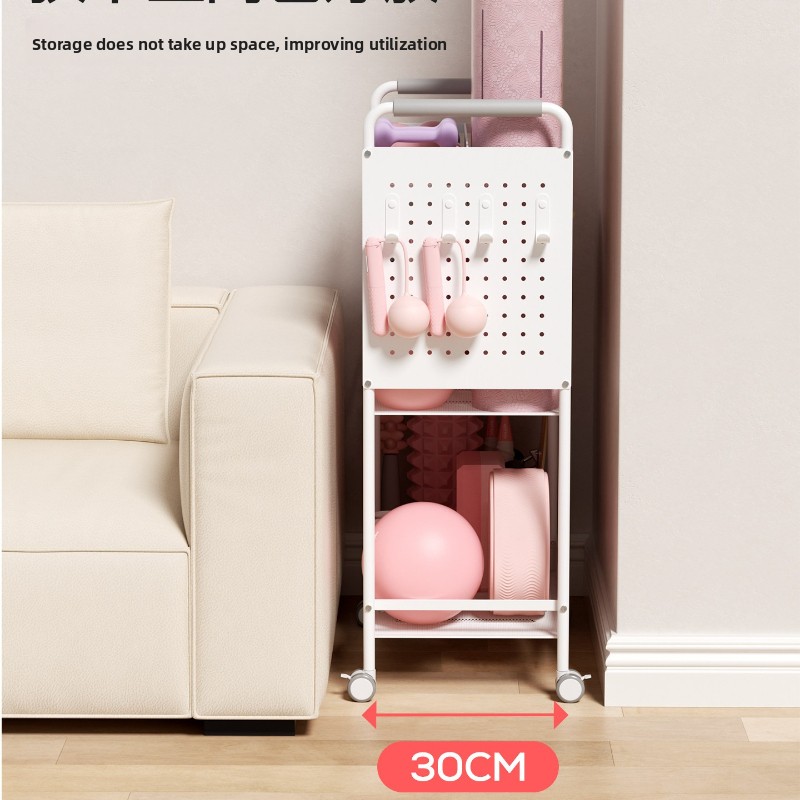 Minimalist Iron Storage Rack M - Home Gym Folding Rack ulasan dan harga