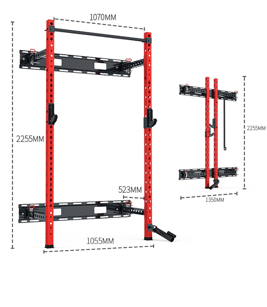 Home Gym Fitness Equipment Adj - Home Gym Folding Rack ulasan dan harga