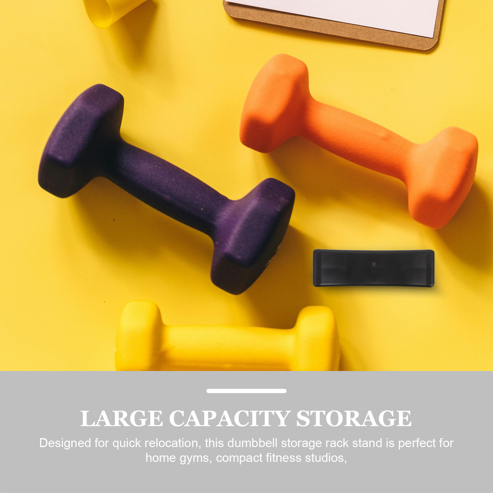 8Pcs Dumbbell Holder Rack Holl - Home Gym Training ulasan dan harga