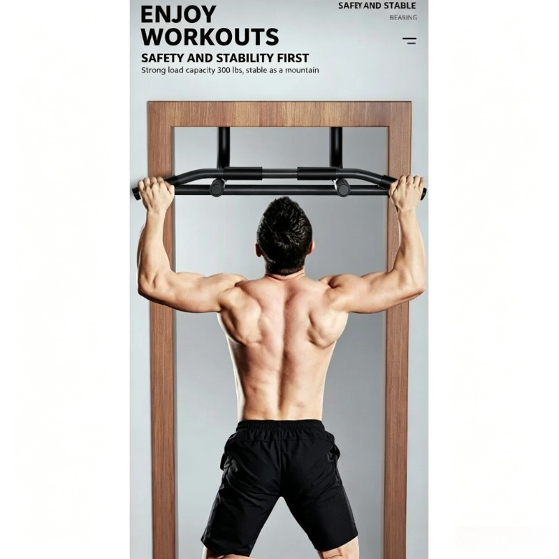 Portable Door Frame Chin-Up Ba - Chin Up Doorframe ulasan dan harga