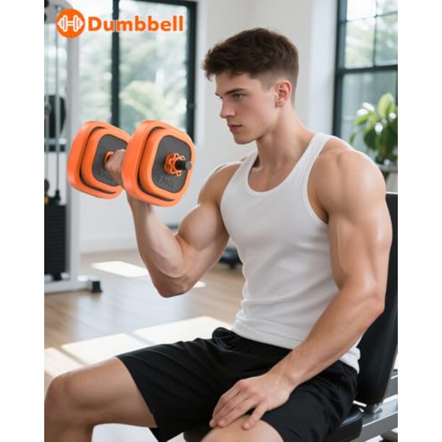 Home gym use: steel dumbbells  - Home Gym Design ulasan dan harga
