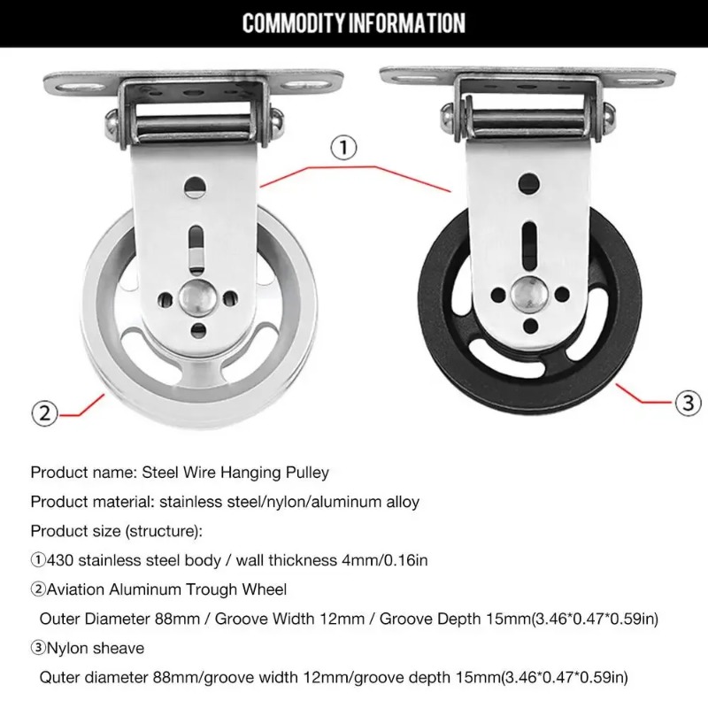 Mute Rotatable Stainless Steel - Home Gym Design ulasan dan harga