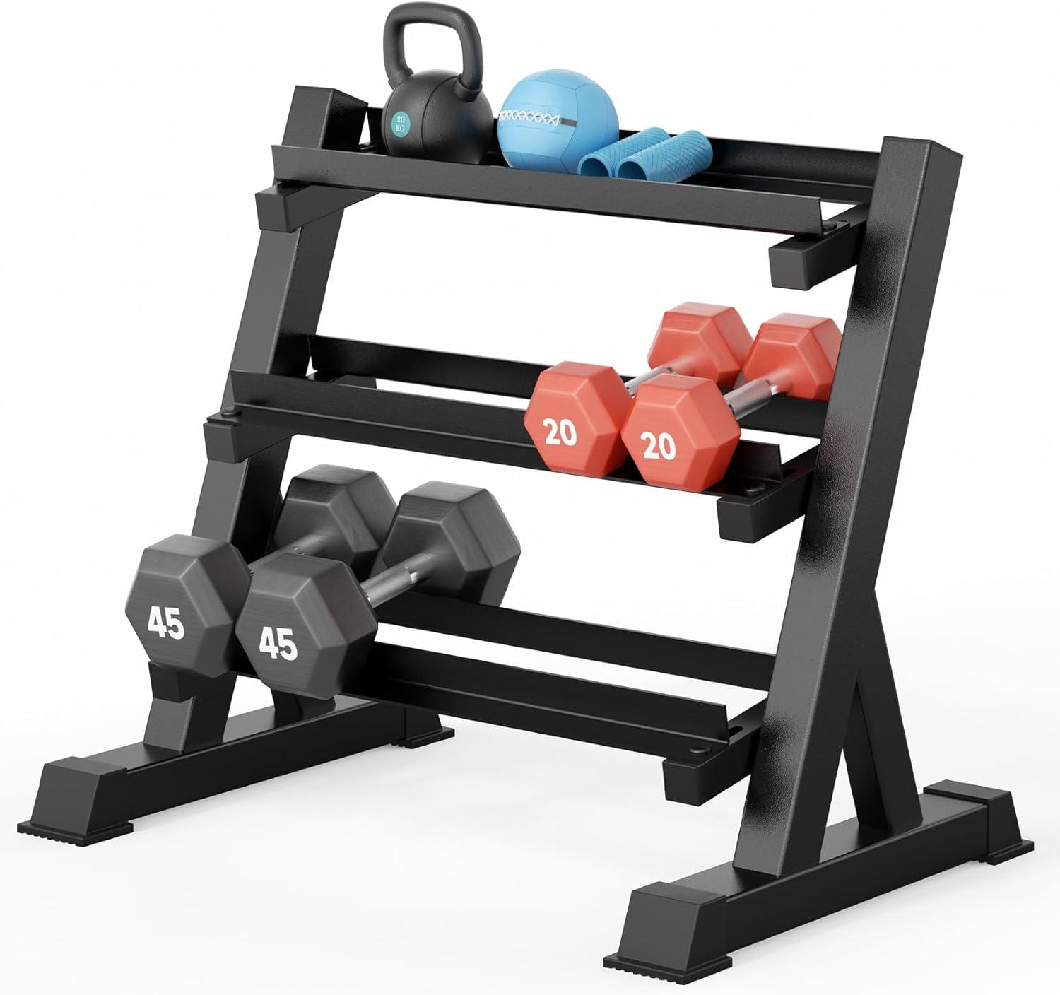 Home Gym Dumbbell Rack, 3 & 5  - Home Gym Training ulasan dan harga