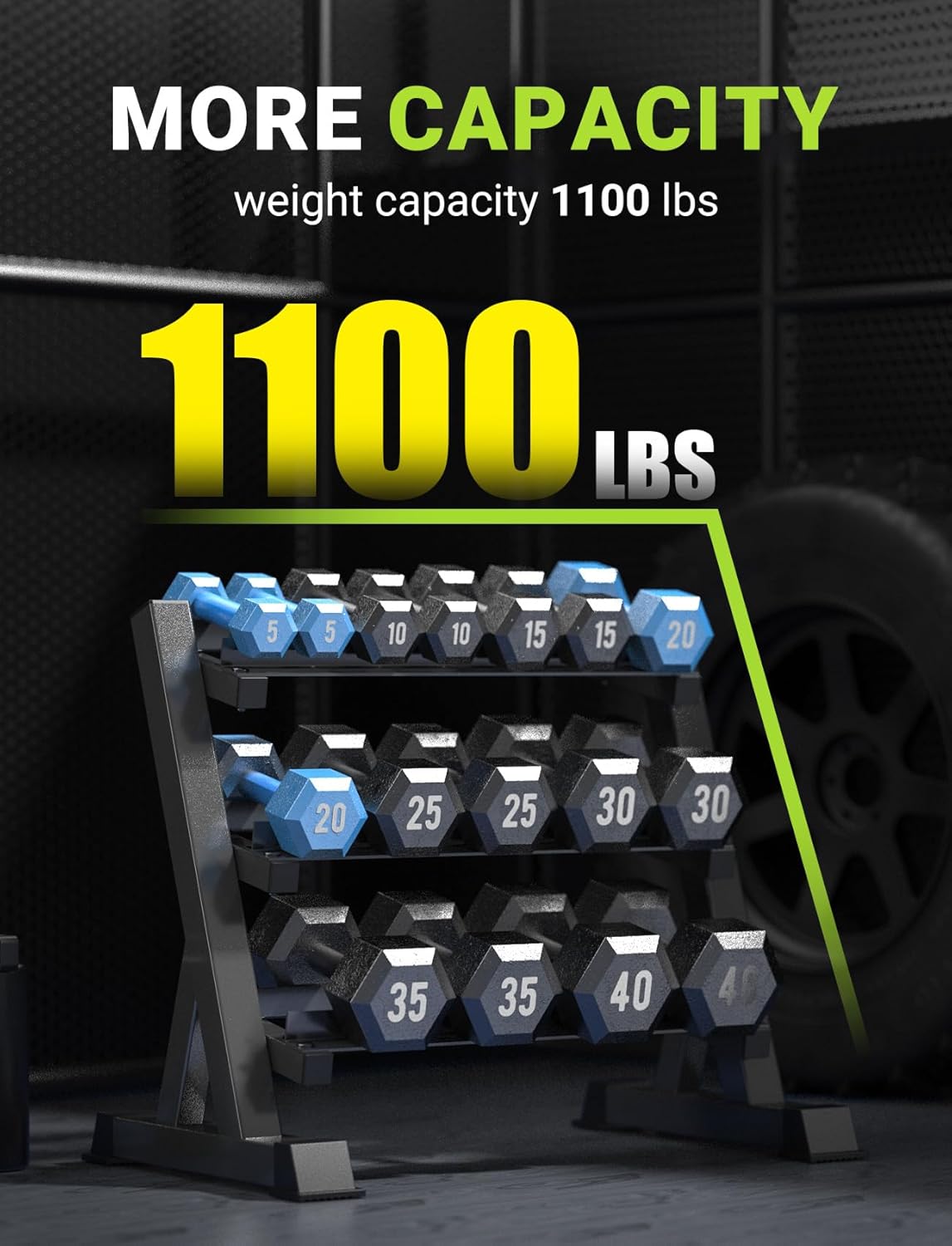 Home Gym Dumbbell Rack, 3 & 5  - Home Gym Training ulasan dan harga